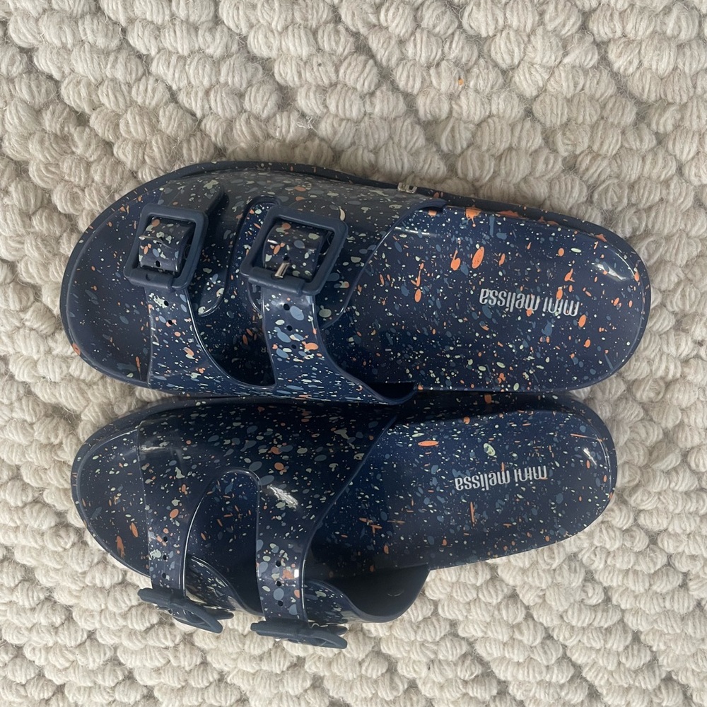 Mini Melissa sandals big kids size 2